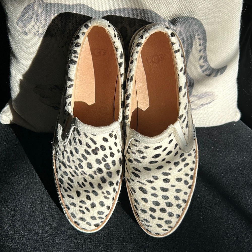 UGG calf hair sneaker